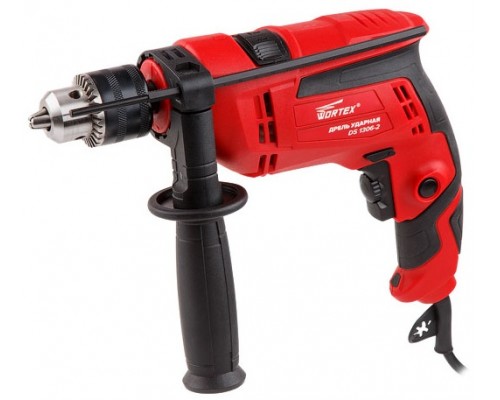 Wortex DS130620019 Дрель ударная 650Вт, патрон ЗВП, 1 скор. 3000 об/мин., зажимной патрон, мм: 13., тип патрона: ключевой