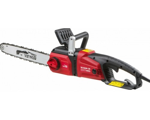 Пила цепная электрическая, шина 40см (16") Wortex EC 4024 SF, 3/8" LP, 1,3мм, 2400Вт,14м/с, 40см, 3/8",1,3мм, 57зв; автосмазка, бескл. натяж. цепи, пл.