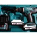 Аккумуляторная дрель-шуруповерт MAKITA DF347DWE (G-series) 14,4 В, 2 акк., 1,5 А/ч Li-Ion, 2 скор., 30Нм, шурупы до 8мм