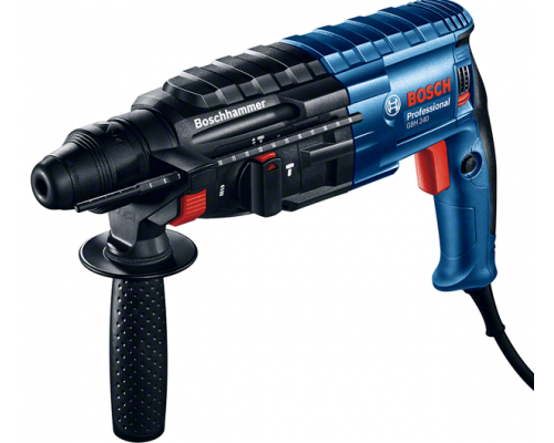 Перфоратор GBH 240 BOSCH 790Вт, 2,7 Дж, 3 реж., патрон SDS-plus, вес 2,9кг