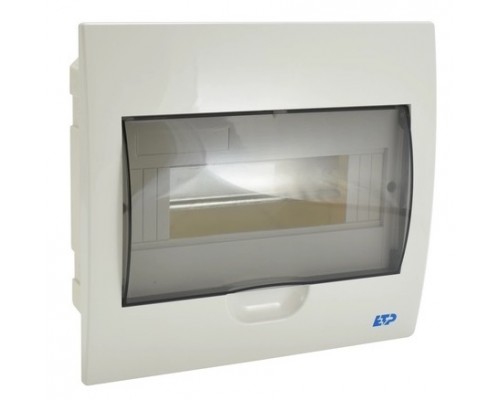 ETP Бокс пластиковый 8P TSM INSIDE (8 модулей IP40 с крышкой), внутренней установки