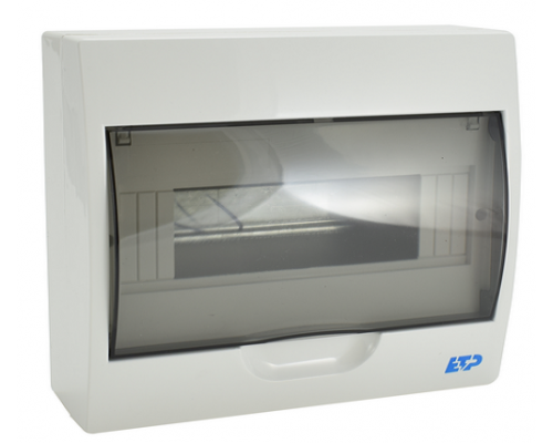 ETP Бокс пластиковый 10P TSM OUTSIDE (10 модулей IP40 с крышкой), наружной установки