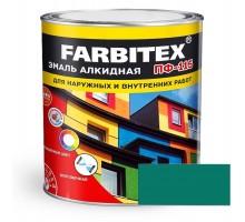 FARBITEX Эмаль алкидная ПФ-115 Зеленый 5кг