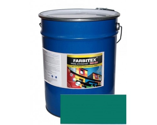 FARBITEX Эмаль алкидная ПФ-115 Зеленый 20кг