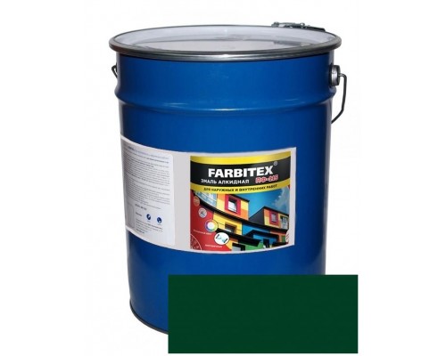 FARBITEX Эмаль алкидная ПФ-115 Изумрудный 20кг