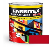 FARBITEX Эмаль алкидная ПФ-115 Красный 2,7кг