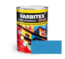 FARBITEX Эмаль алкидная ПФ-115 Голубой 0,8кг