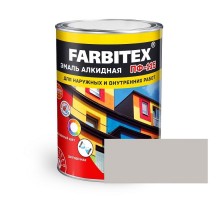 FARBITEX Эмаль алкидная ПФ-115 Светло-серый 0,8кг