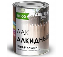 FARBITEX PROFI WOOD Лак алкидный пентафталевый высокоглянцевый 0,9л
