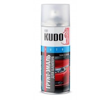 KUDO Грунт-эмаль для бампера KU-6202 Черный 520мл