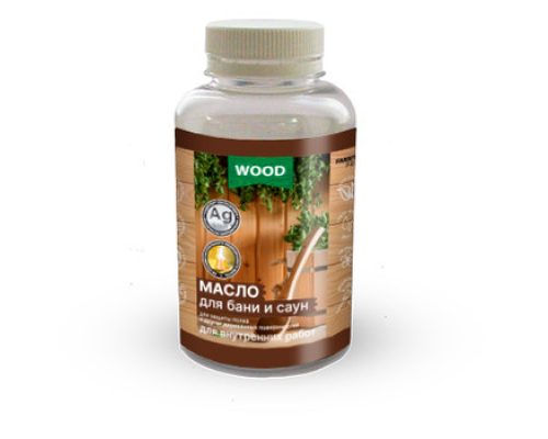 FARBITEX ПРОФИ WOOD Масло деревозащитное для бань и саун 0,25л
