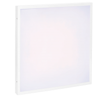 Светодиодная панель ДВО 6575 695х595х20мм 40Вт 4000К равномерная засветка опал IEK