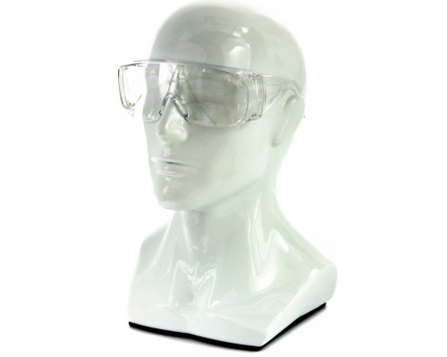 Очки защитные открытого типа, прозрачные, ударопрочный поликарбонат Сибртех