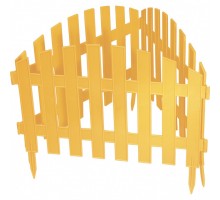 65010 Забор декоративный "Винтаж", 28*300см, желтый, Palisad