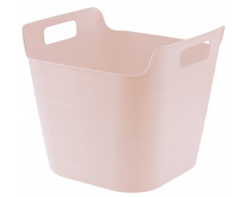 67511 Ведро гибкое сверхпрочное, 26л, розовое, Сибртех