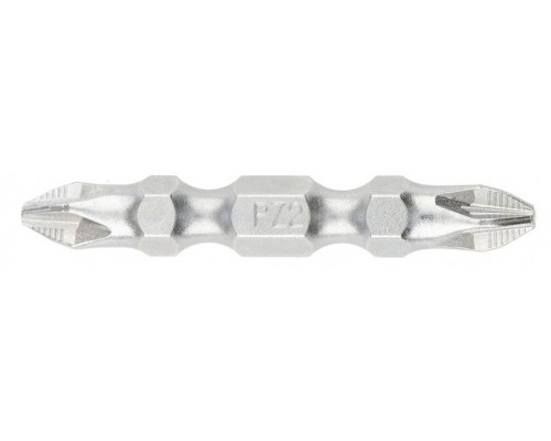 Набор бит двухсторонних, PH2-PZ2*45мм, сталь S2, 10 шт. Gross