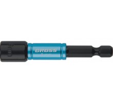 11617 Бита с торцевой головкой, магнит. Nut-Driver, 8мм, S2 Gross