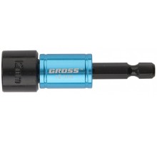 11621 Бита с торцевой головкой, магнит. Nut-Driver, 12мм, S2 Gross