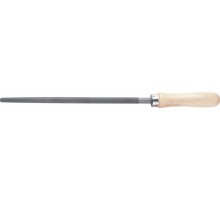 16129 Напильник круглый, 250мм, деревянная ручка Сибртех