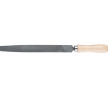 16226 Напильник плоский, 200мм, деревянная ручка Сибртех