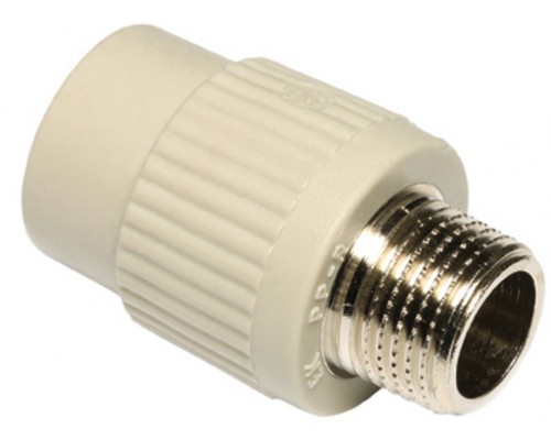 WAVIN EKOPLASTIK Переход ПП 20*1/2" НР с наружной резьбой