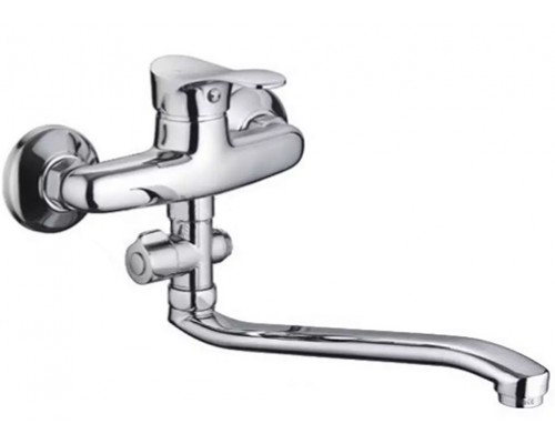 FRAP F2114-B Cмеситель для ванны, в комплекте аэратор, душевой шланг 150 см, ручная лейка, держатель лейки