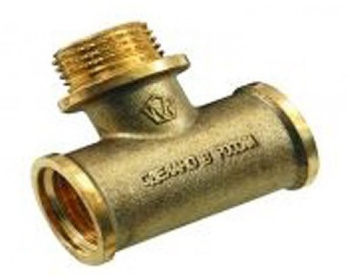 Тройник редукционный с внутренней/наружной/внутренней резьбой 1/2" БОГОРОДСКИЙ ЗАВОД