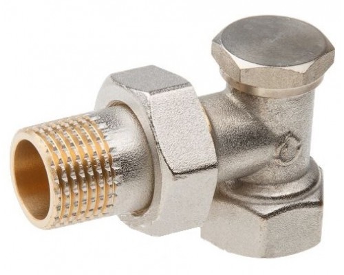 AVE396012 AV ENGINEERING Кран вентильный для радиатора 1/2" угловой