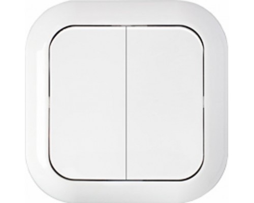 BYLECTRICA Выключатель двухклавишный скрытой установки C5 6-124, 220-250В IP20 6A