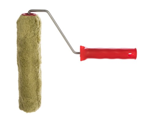 Валик для фасадных работ синтетический, 250мм, ворс 18мм, D 40мм, D ручки 6мм, полиакрил MATRIX