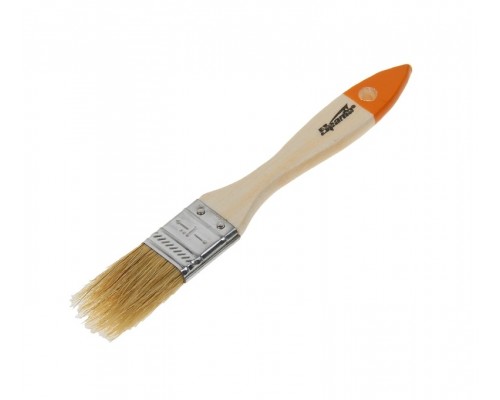 824205 Кисть плоская Slimline 1" (25мм), натуральная щетина, деревянная ручка SPRATA