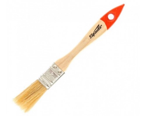 824155 Кисть плоская Slimline 3/4" (20мм), натуральная щетина, деревянная ручка SPRATA