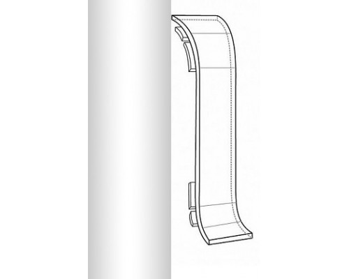 IDEAL К-55 Соединитель «Комфорт» 081 Металлик серебристый