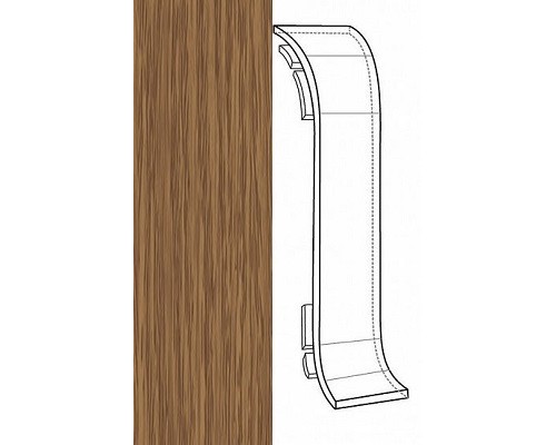 IDEAL К-55 Соединитель «Комфорт» 217 Дуб темный