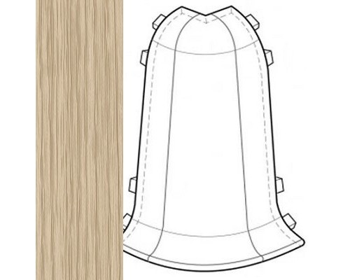 IDEAL К-55 Угол наружный «Комфорт» 271 Сосна
