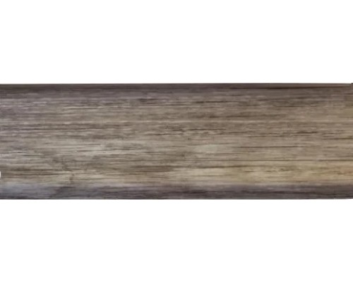 Плинтус напольный пластиковый 588 Дуб грейсланд 2,5м SANFLEX