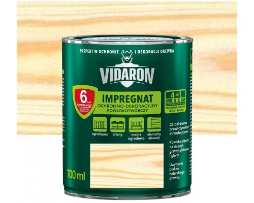 VIDARON IMPREGNAT Защитно-декоративная пропитка Бесцветный V01 0,7л