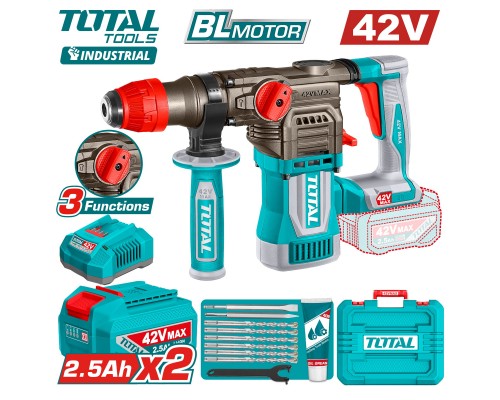 Перфоратор аккумуляторный TOTAL TRHLI422882