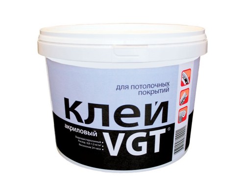 VGT Клей для приклеивания пенополистирольных и полиуретановых покрытий (потолочных плит и плинтусов) на потолок и стены 1,7кг