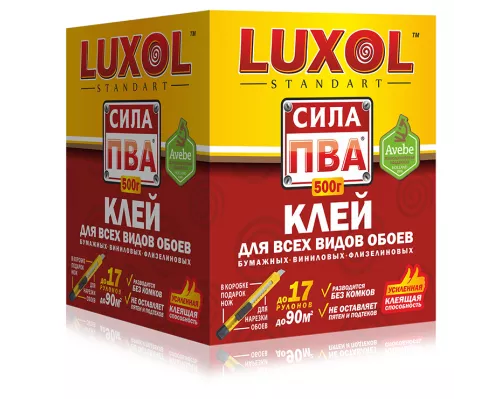 LUXOL СИЛА ПВА Клей обойный Standart 200гр