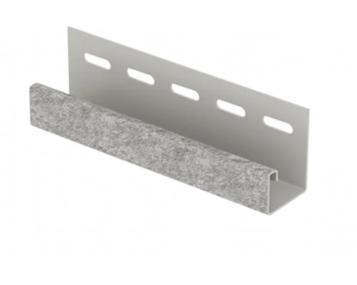 J-планка Стоун- хаус Сланец Светло-серый 3,05м