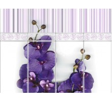 VOX DIGITAL PRINT Панель ПВХ Орхидея Виола деко 2,65м
