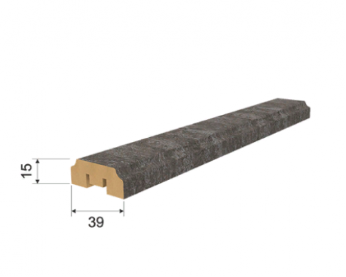 Интерьерная рейка МДФ Stella Бриона Тауэр Нью-Йорк 2680*39*15мм (8шт./упак)