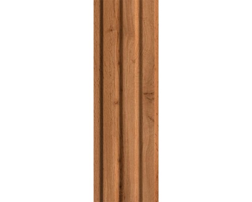 Панель Стеновая Реечная МДФ Stella Beats Light Пекан 2700*119*16мм (4шт./упак)