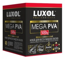 LUXOL MEGA PVA Клей обойный Professional 500гр