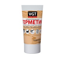 VGT Герметик силиконизированный (мастика) для наружных и внутренних работ Махагон 160гр 