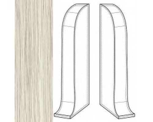 IDEAL К-П55 Заглушка торцевая левая «CLASSIC» 415 Дуб Палена