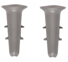 IDEAL D-85 Угол внутренний «Deconika» 002 Светло-серый