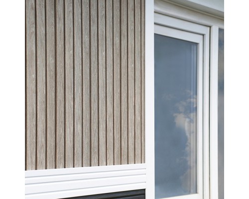 Timberblock Виниловый сайдинг Планкен Седой 0,24*3,0м