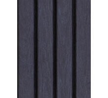 Timberblock Виниловый сайдинг Планкен Угольный 0,24*3,0м